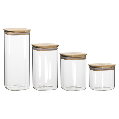 16 Piece Pantry Canisters & Spice Jar Set