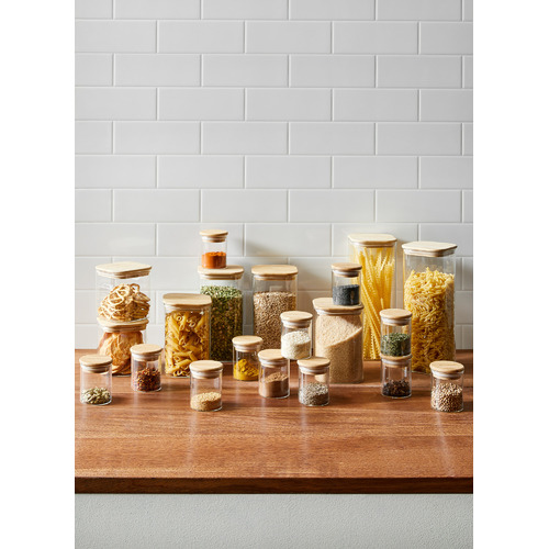 20 Piece Pantry Canisters & Spice Jar Set