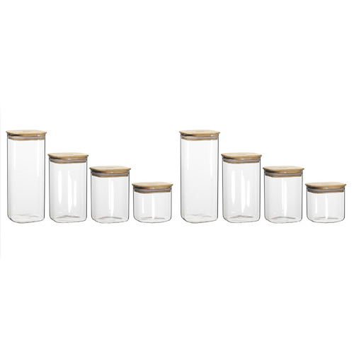 20 Piece Pantry Canisters & Spice Jar Set