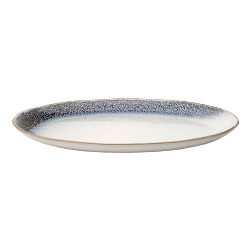 Ecology Deep Blue Atol 36cm Oval Platter | Temple & Webster