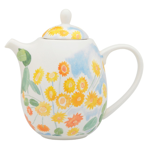 Goldfields 950ml New Bone China Teapot with Infuser Temple & ster