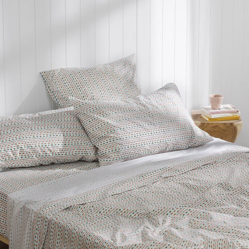 Casuarina Washed Cotton Flat Sheet