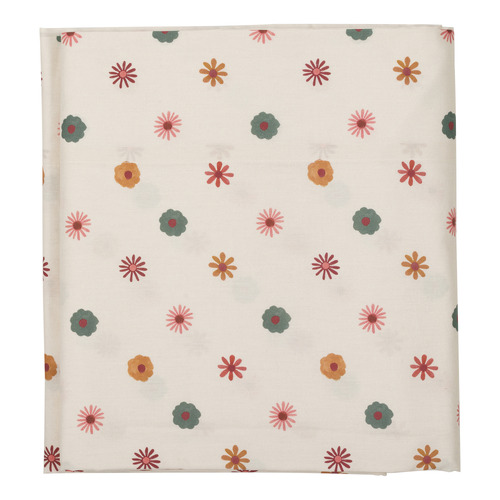 Wildflower Cotton Flat Sheet