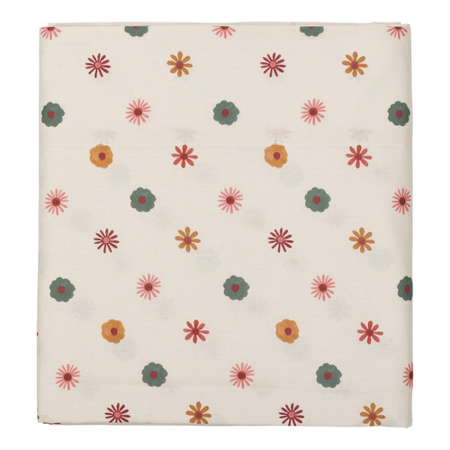 Wildflower Cotton Fitted Sheet