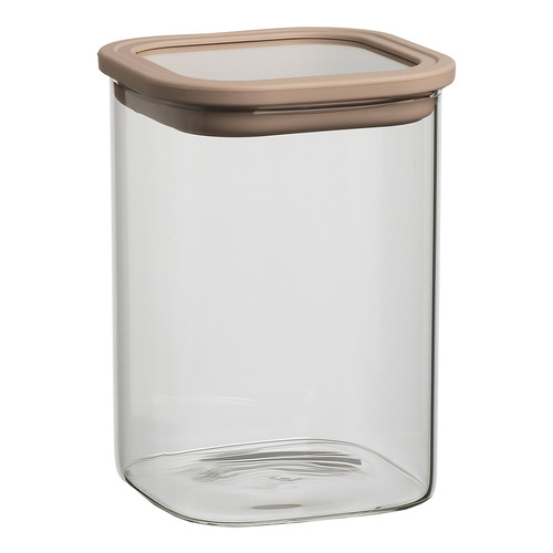 Store Square Glass Canister