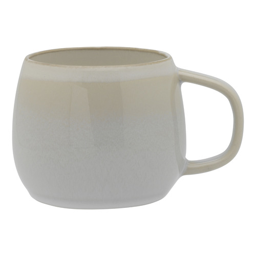 4 Piece Bulb Stripe 360ml Stoneware Mug Set