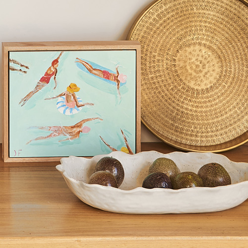 Inlet Stoneware Serving Dish