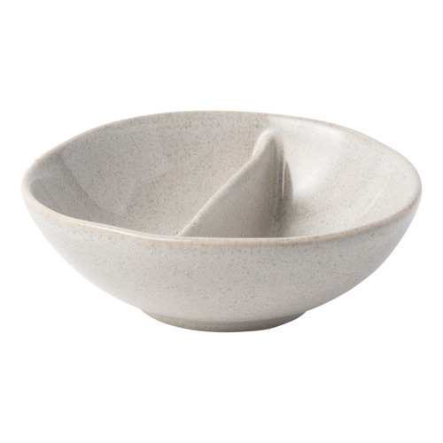 2 Piece Ottawa Stoneware Oil Bottle & Salt Dish Set
