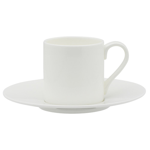 Canvas 90ml Fine Bone China Espresso Cup & Saucer