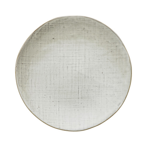 12 Piece Linen Stoneware Dinner Set