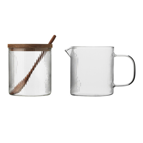 2 Piece Infuse 250ml Sugar & Creamer Jar Set