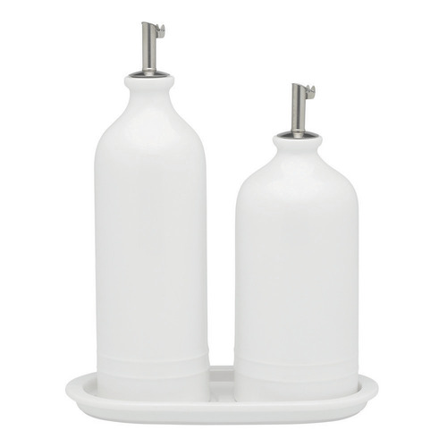 3 Piece Signature Oil & Vinegar Dispenser Set