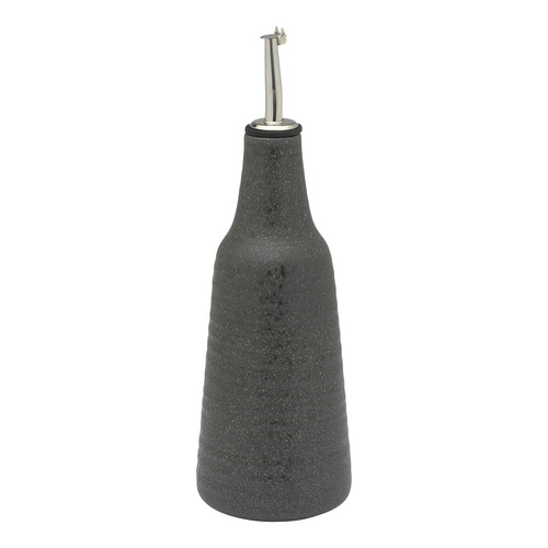 2 Piece Stone Ottawa Oil Bottle & Salt Dish Set