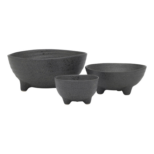 3 Piece Ottawa Stoneware Nesting Bowls
