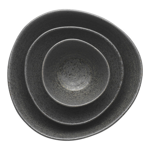 3 Piece Ottawa Stoneware Nesting Bowls