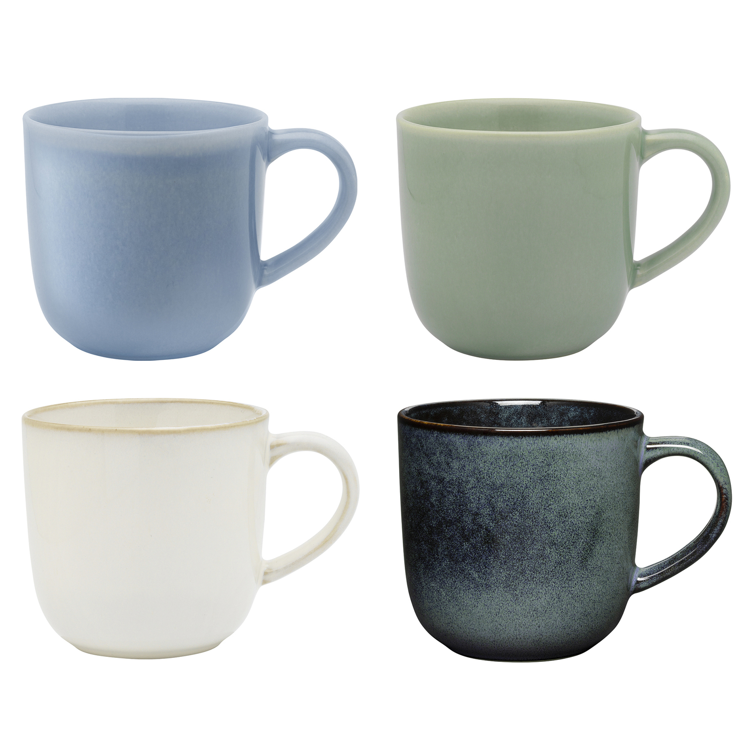 8 Piece Element 360ml Mug Set