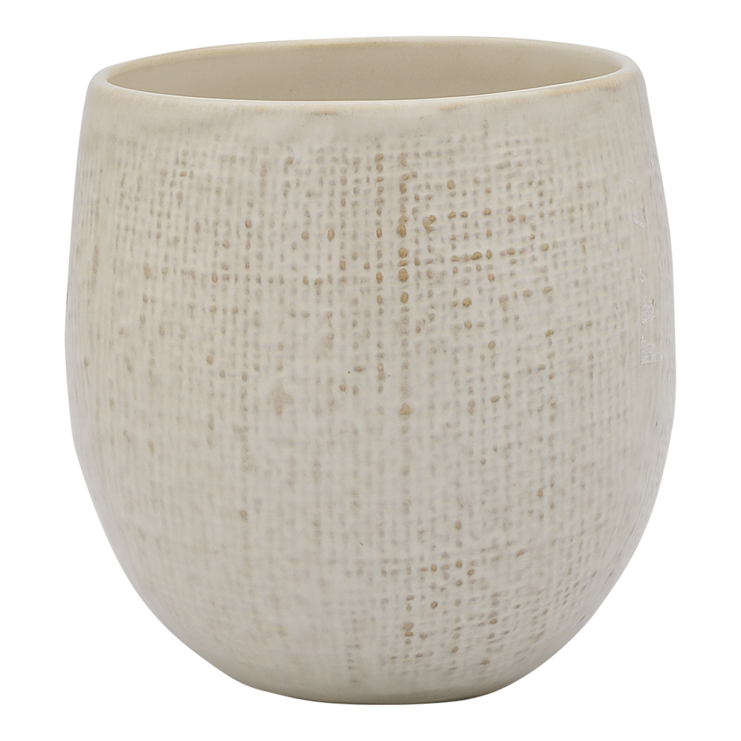 8 Piece Linen 320ml Stoneware Cuddle Mug Set