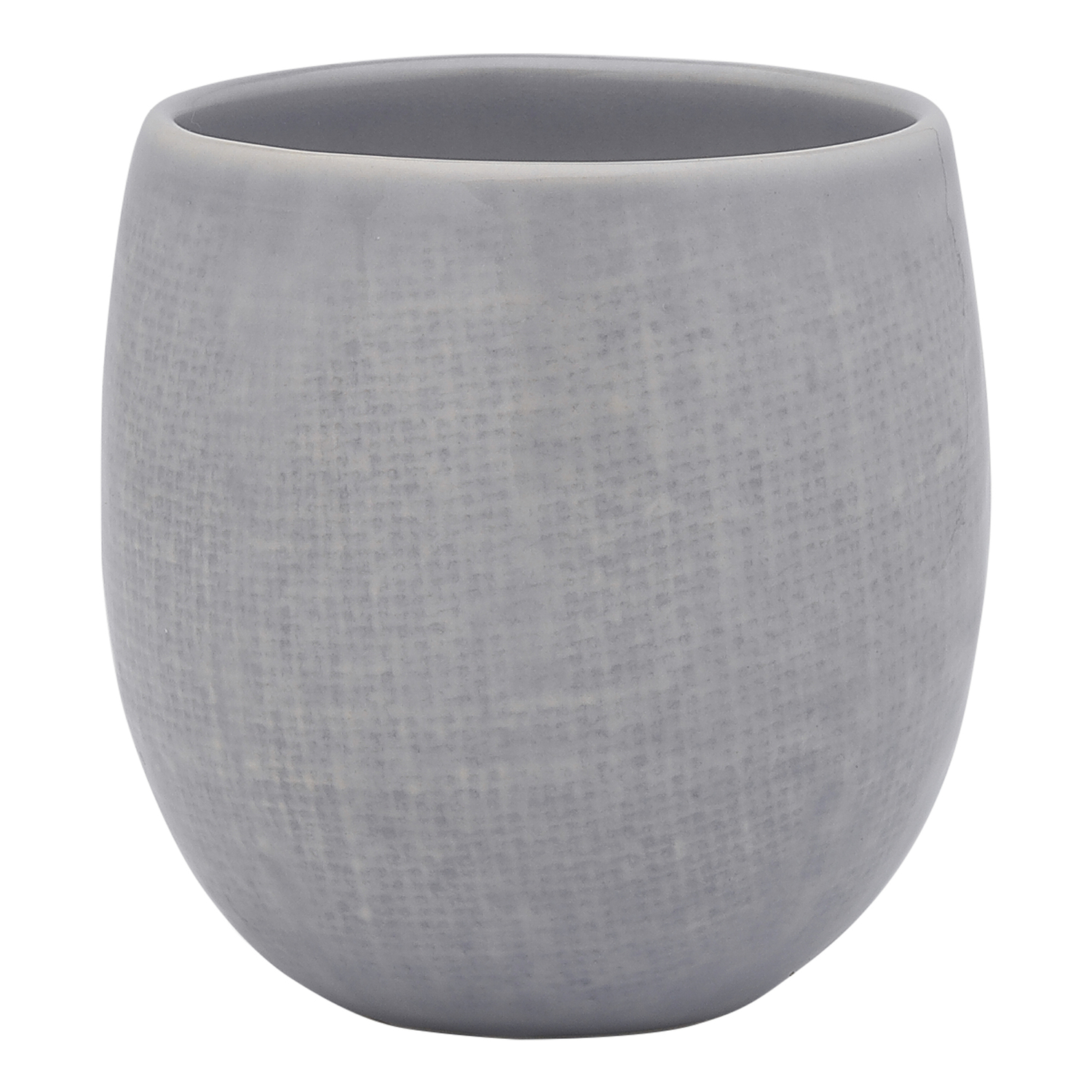8 Piece Linen 320ml Stoneware Cuddle Mug Set