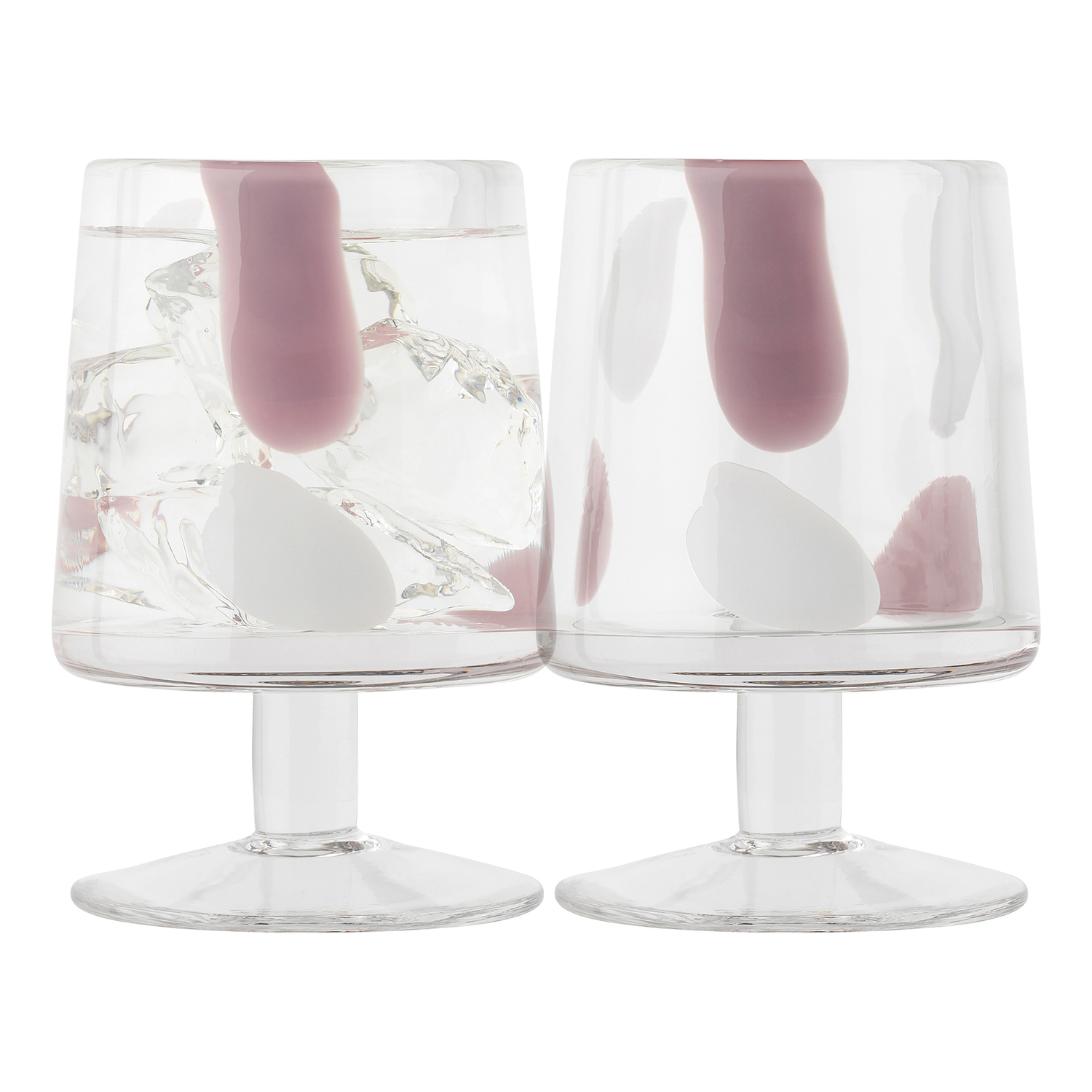 Blush Camille 310ml Glass Goblets