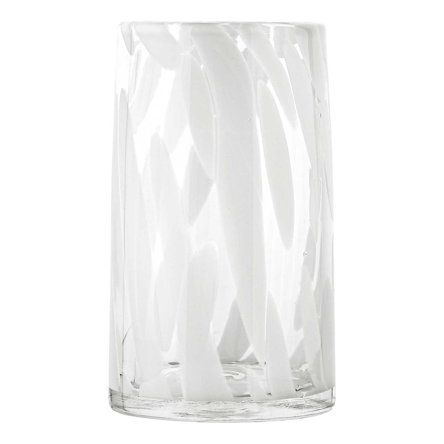 White Camille 420ml Glass Highball Tumblers