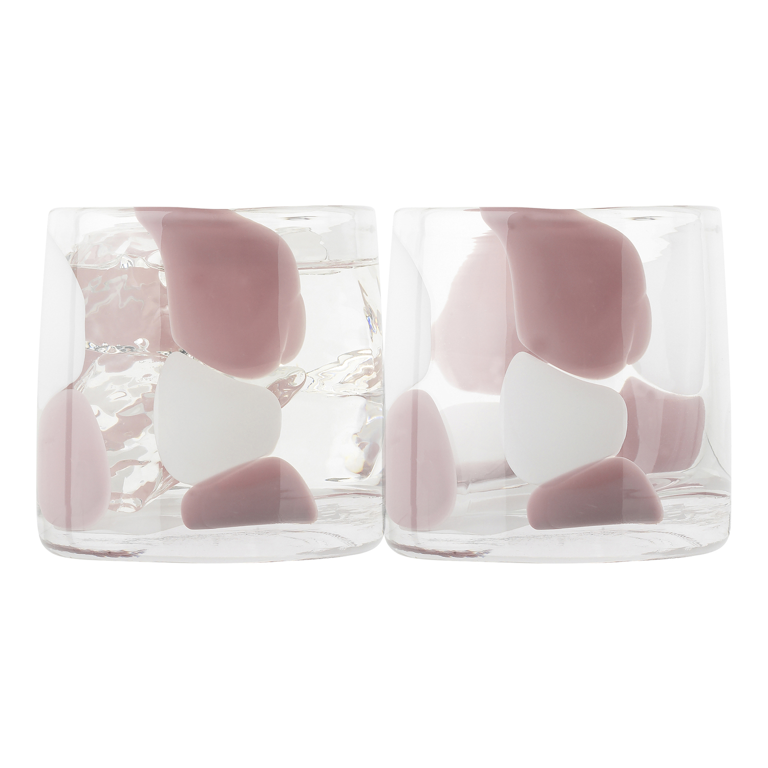 Blush Camille 260ml Glass Tumblers