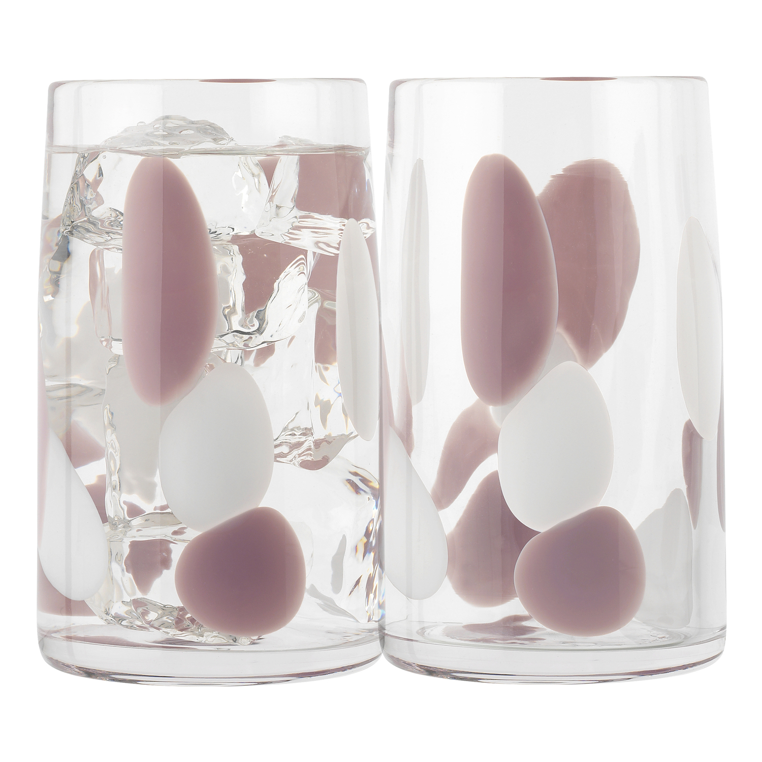 Blush Camille 420ml Glass Highball Tumblers