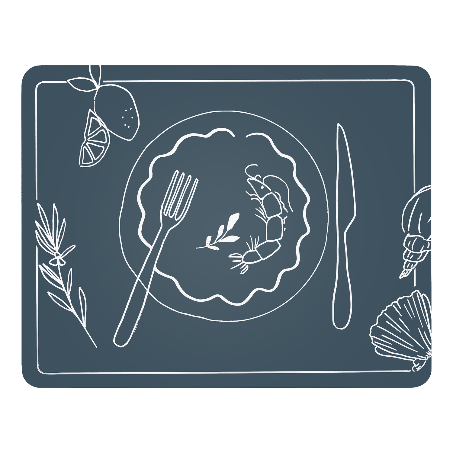 8 Piece Feast Placemat Set