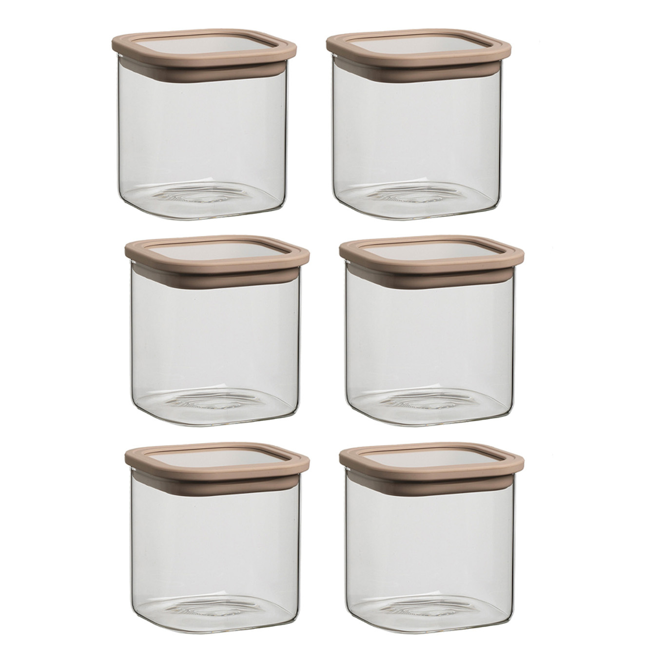 Store 700ml Glass Canisters
