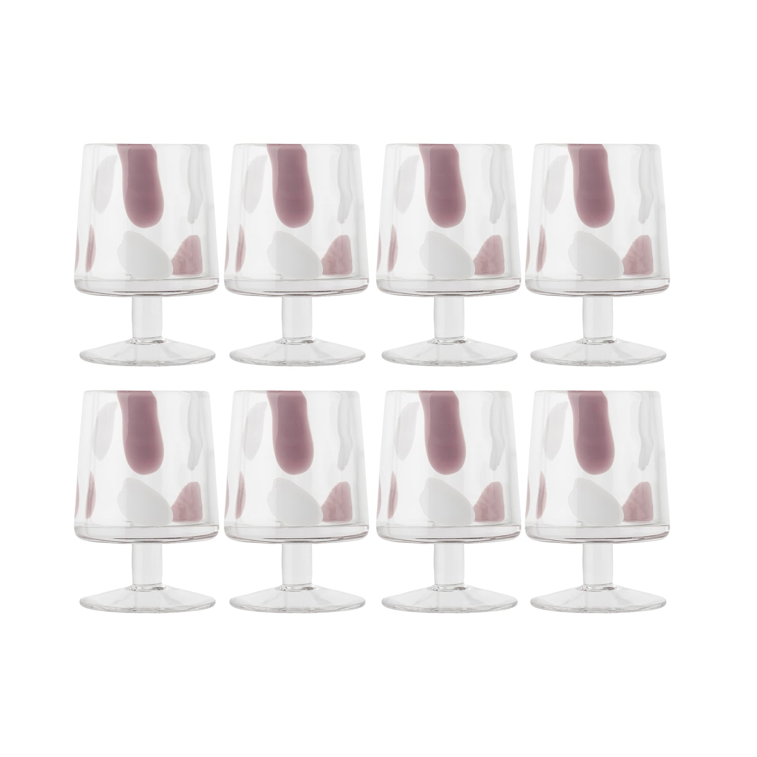 Blush Camille 310ml Glass Goblets