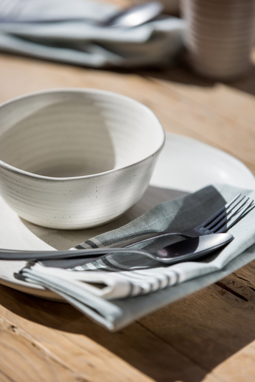 24 Piece Ecology Ottawa Stoneware Dinner Set