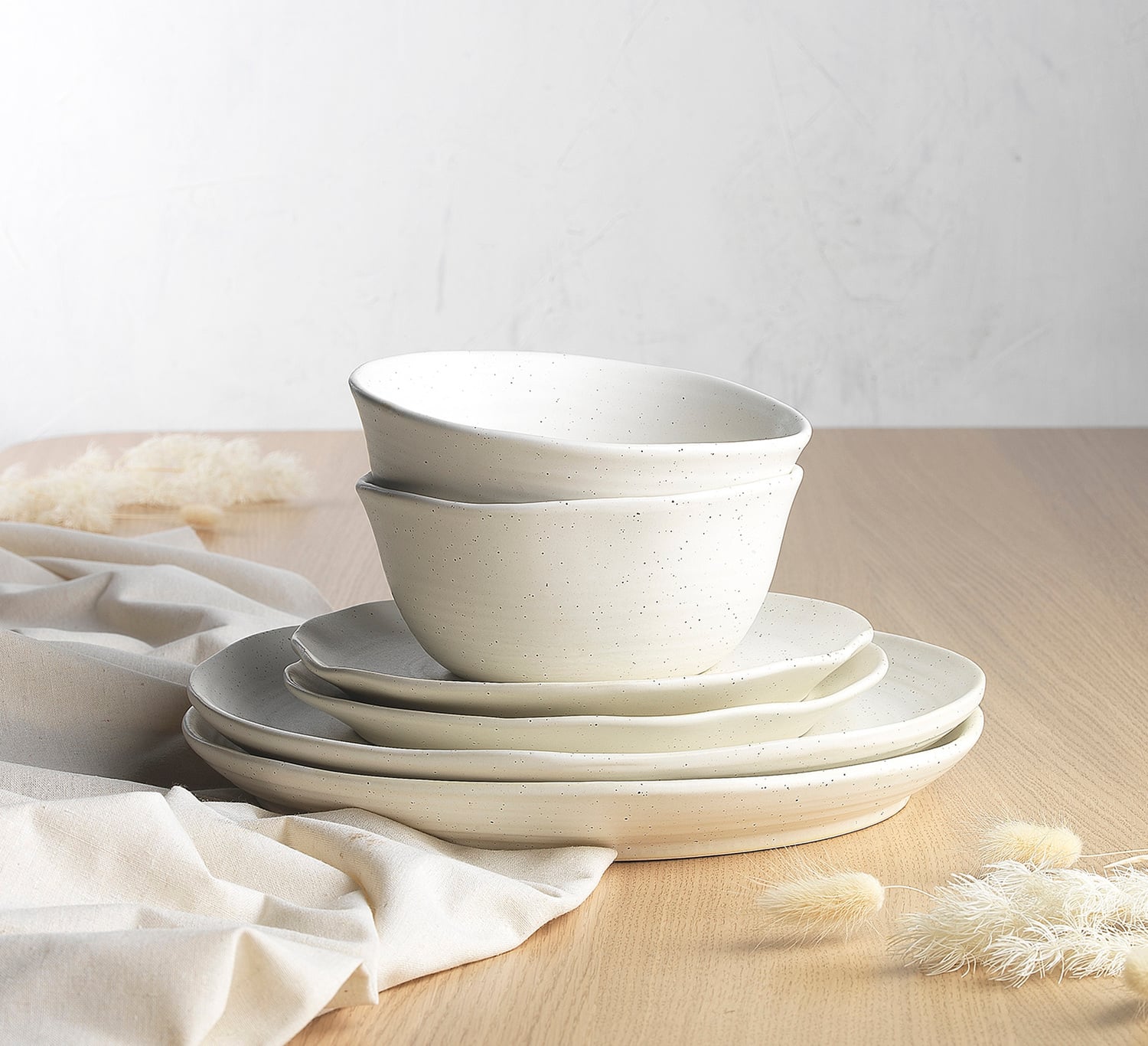 24 Piece Ecology Ottawa Stoneware Dinner Set