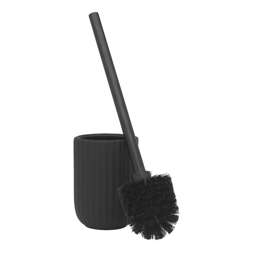 Black Soho Toilet Brush Hold
