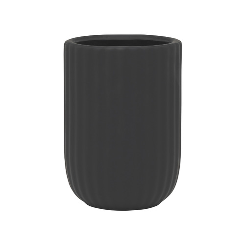 Black Soho Toilet Brush Hold