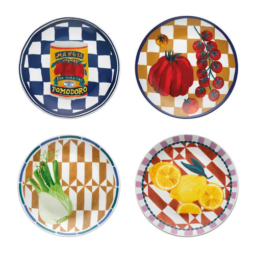 12 Piece Valentina Porcelain Dinner Set