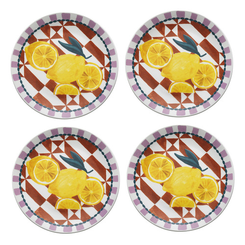 Lemon Valentina 20.3cm Side Plates