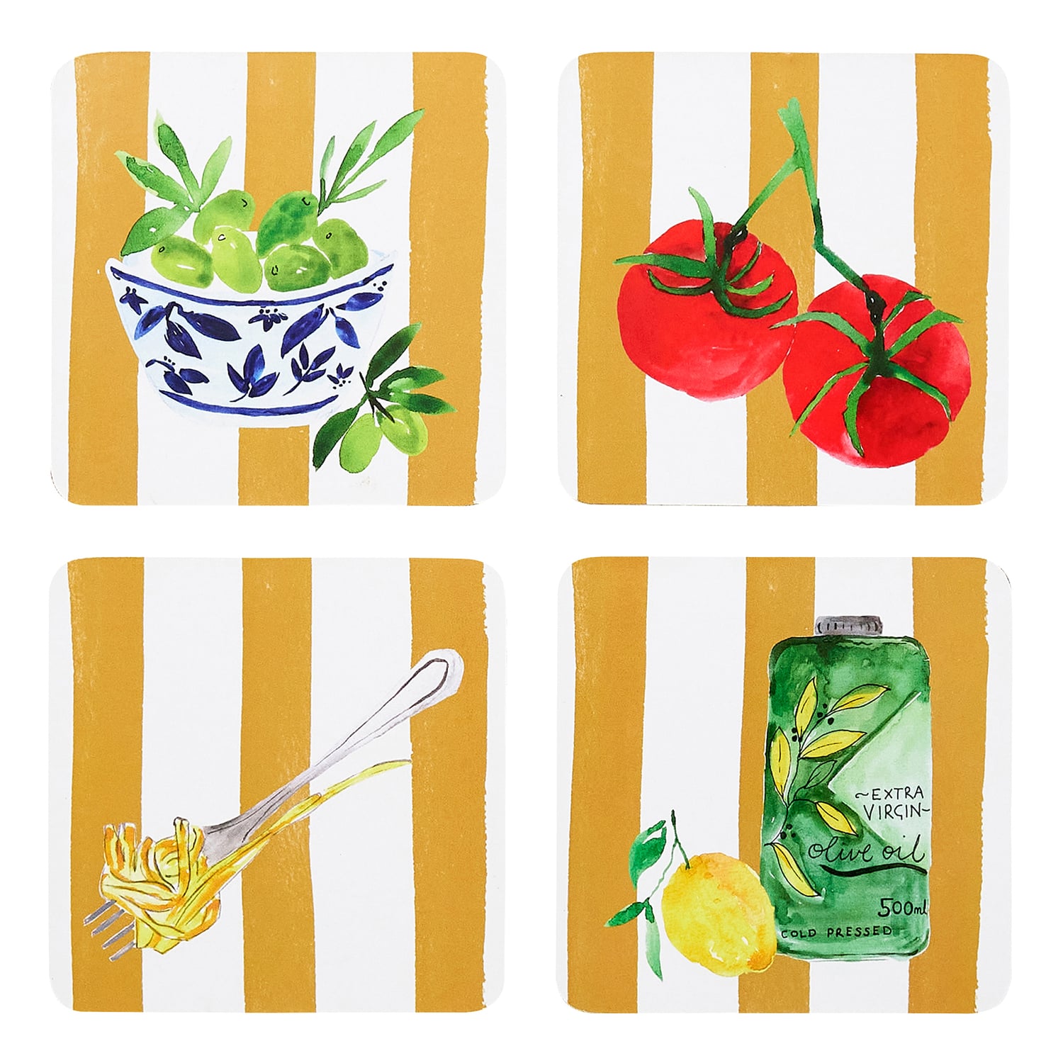 12 Piece Florence Coaster Set