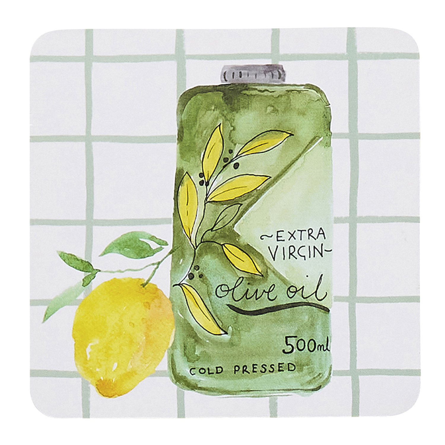 12 Piece Valentina Square Coaster Set