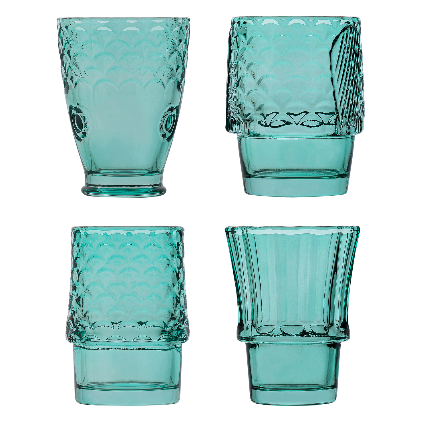 8 Piece Mare 210ml Glass Tumbler Set