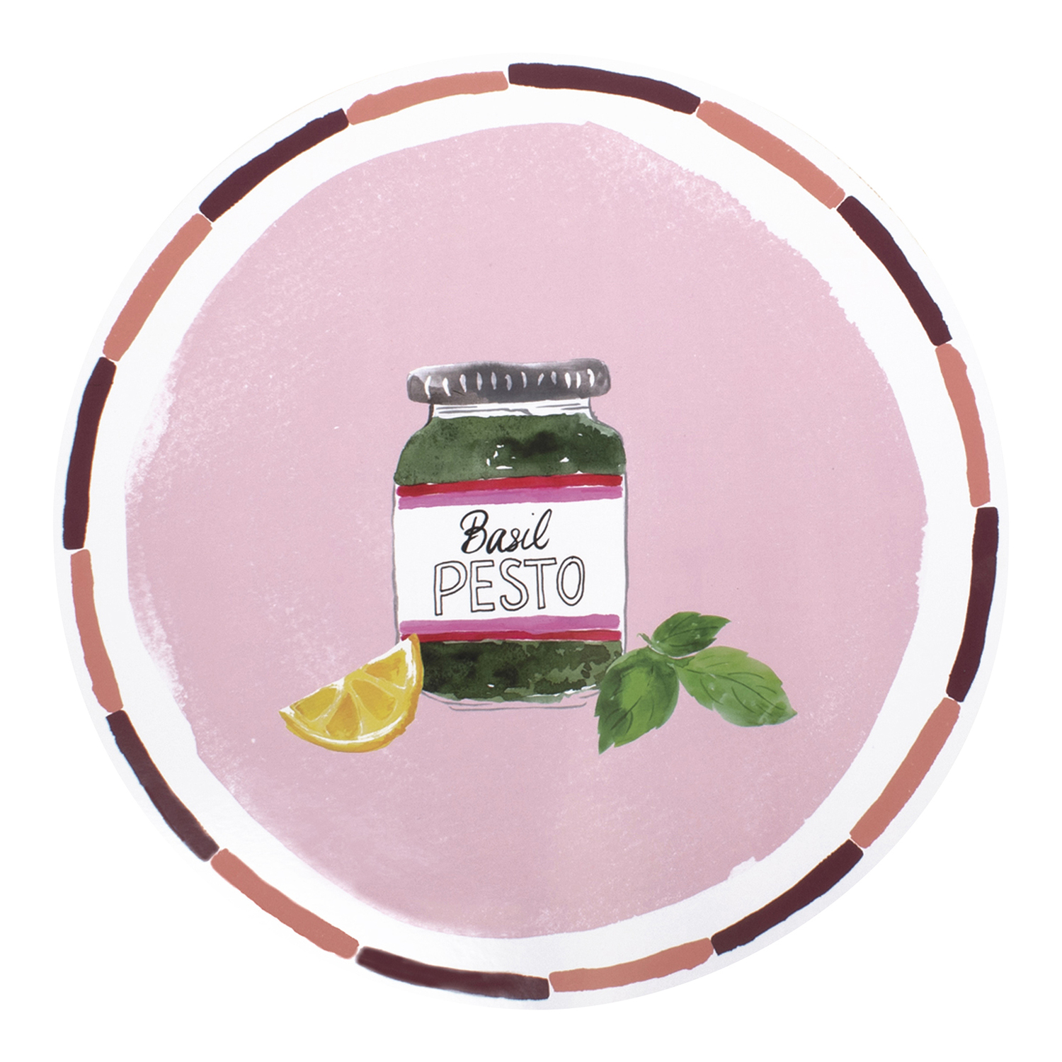 12 Piece Valentina Round Placemat Set