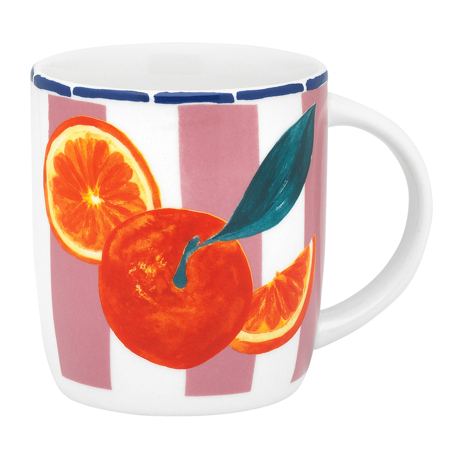8 Piece Valentina 250ml New Fine China Mug Set
