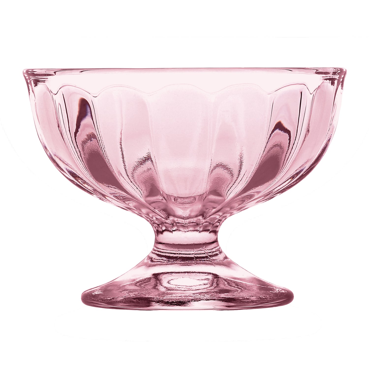 8 Piece Dessert 130ml Glass Ice Cream Cup Set