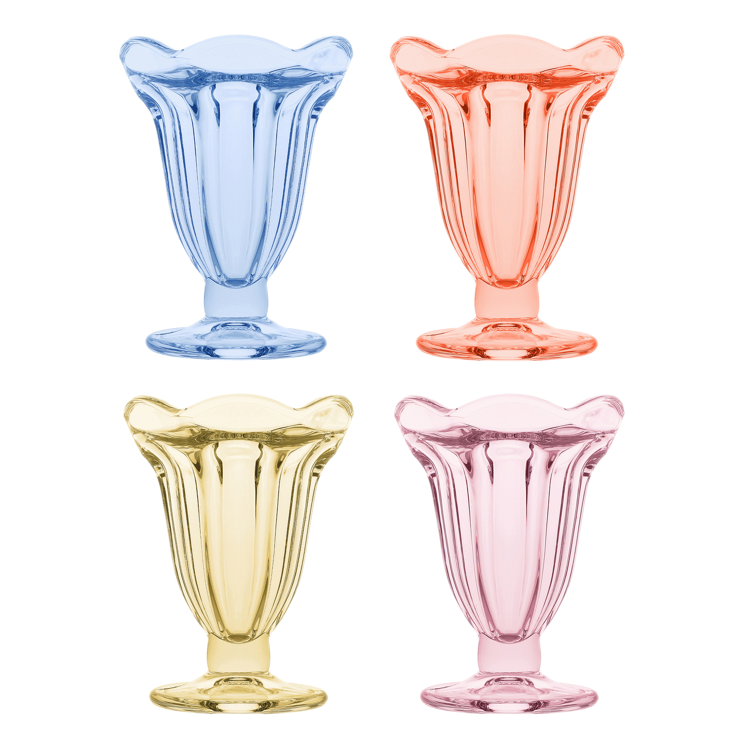 8 Piece Dessert 150ml Sundae Glass Set
