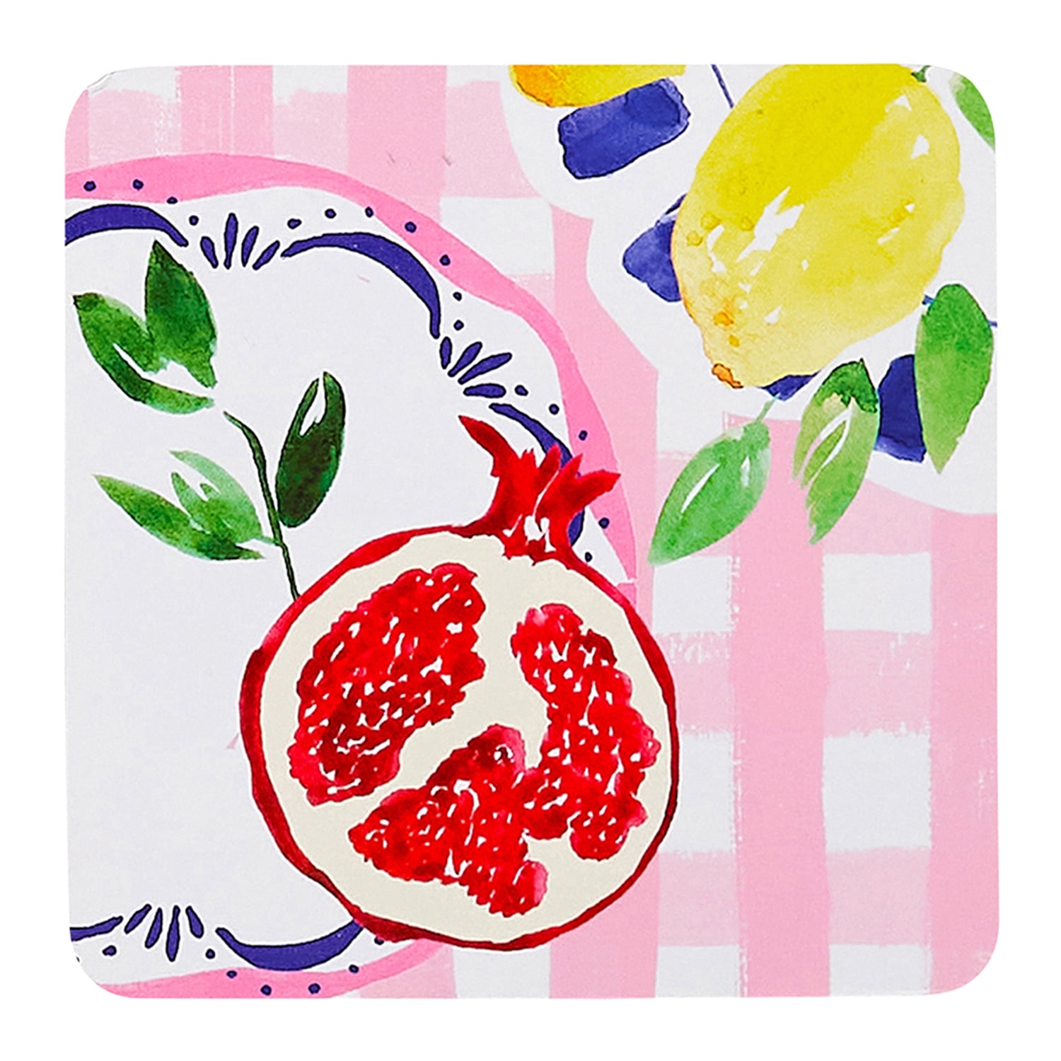 12 Piece Positano Coaster Set