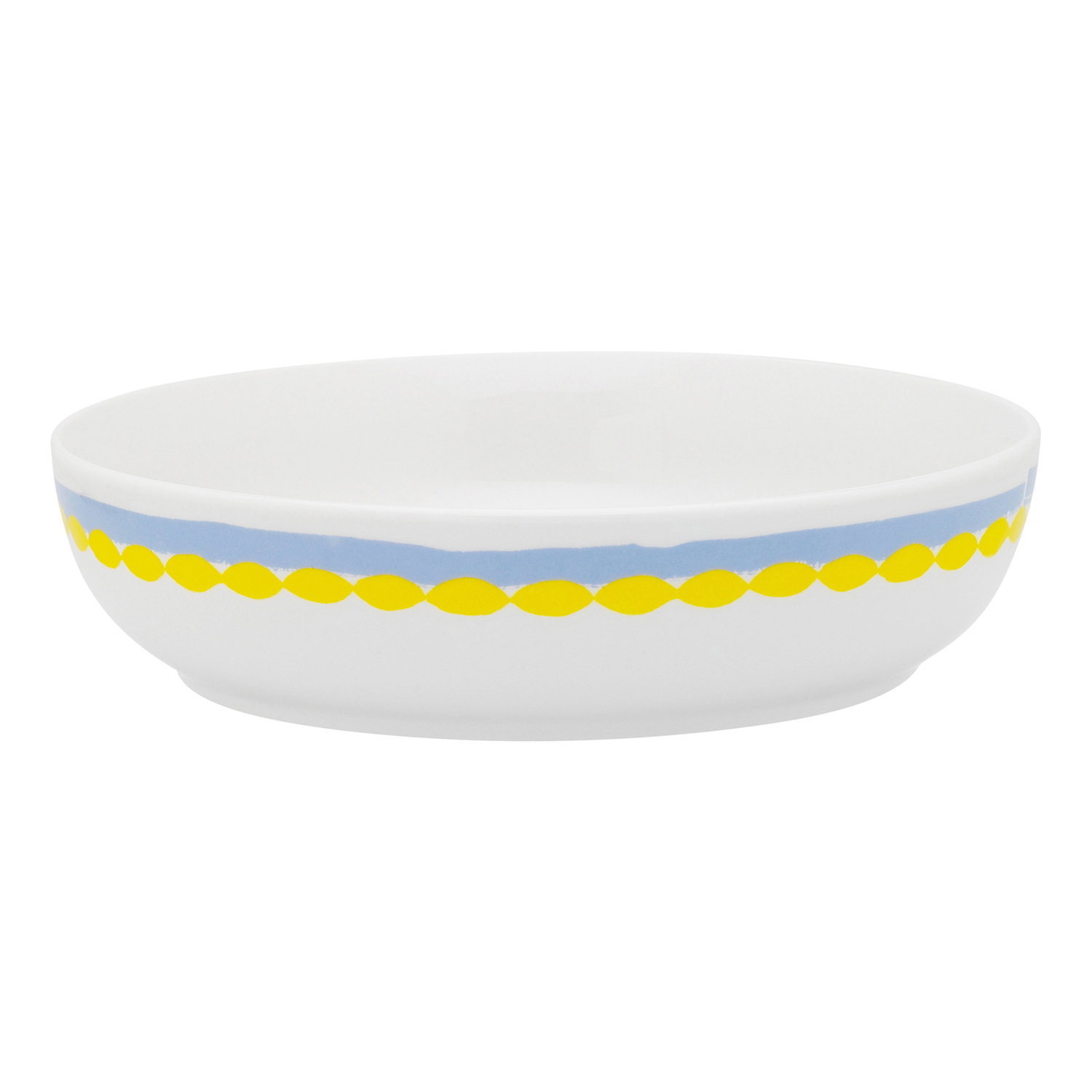 8 Piece Positano 21cm Porcelain Dinner Bowl Set