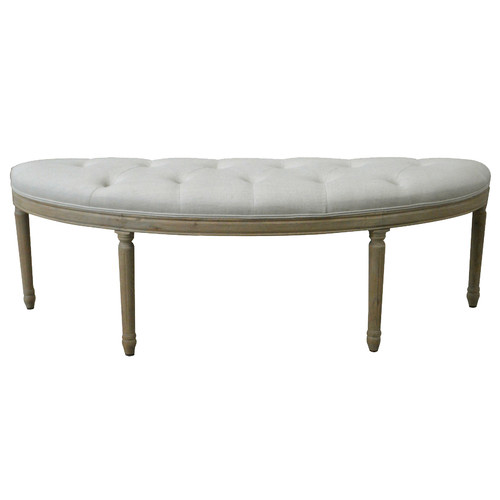 Mia Bench Weathered Oak