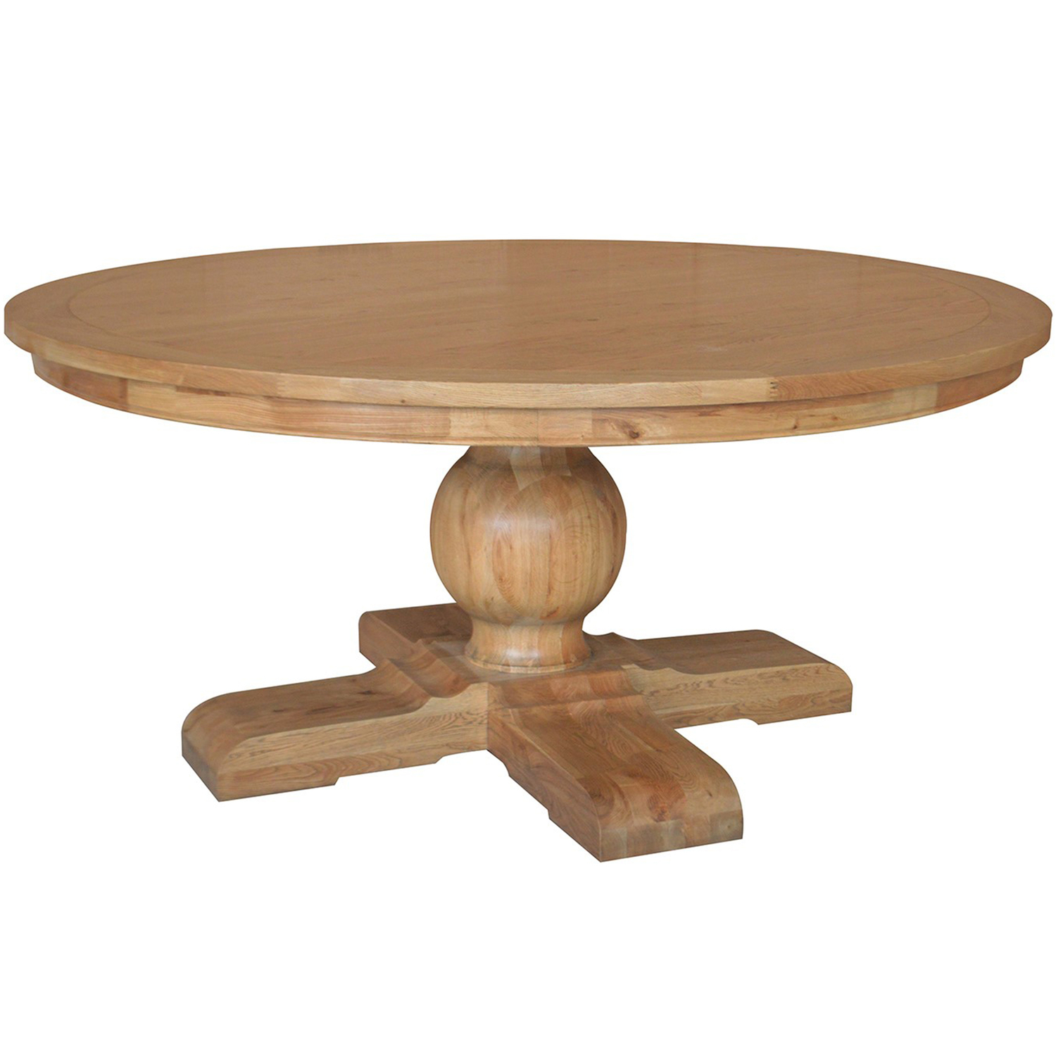 Leyna Round Dining Table Natural Oak