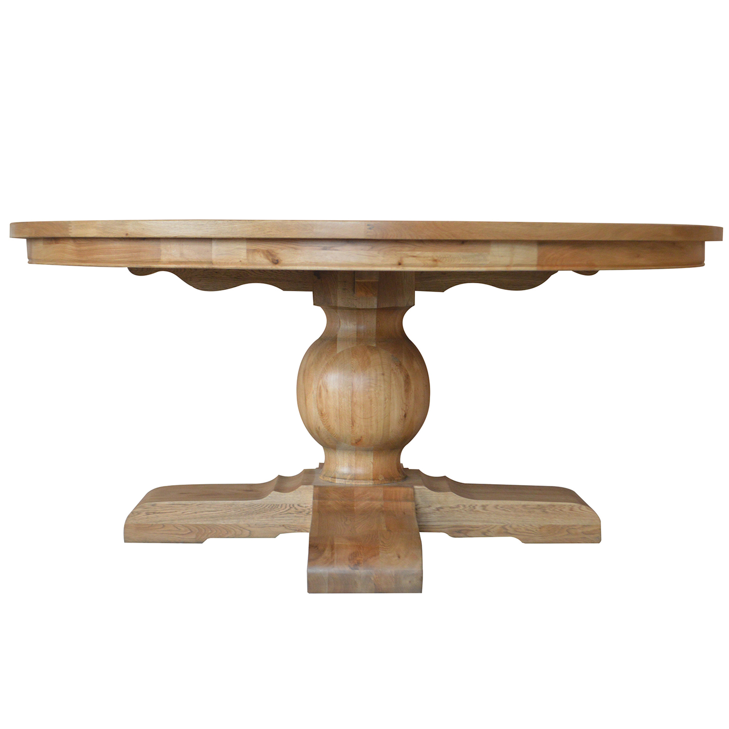Leyna Round Dining Table Natural Oak