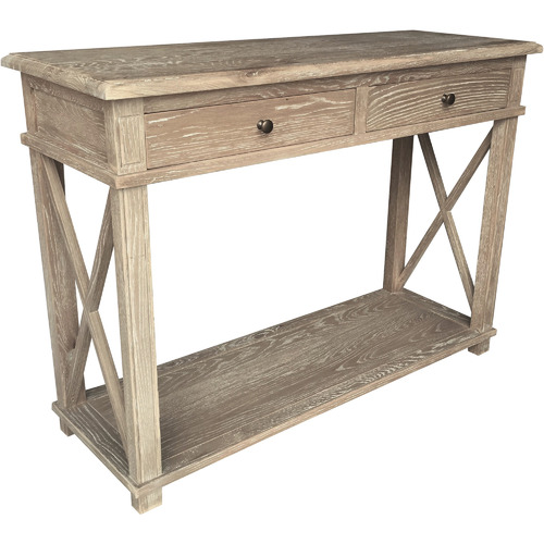 Light Timber Embrace Oak Console Table, Wooden Console Table Australia