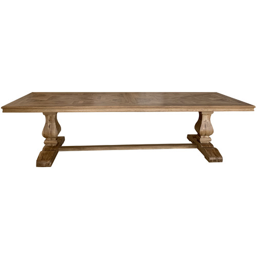 S & G Furniture Natural Montreal Wooden Dining Table Temple & ster