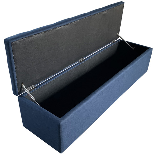 Chelsea Linen Storage Ottoman